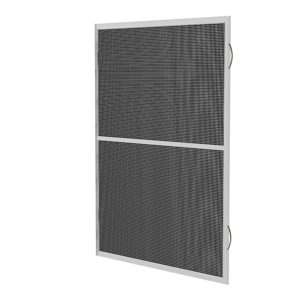 47 In W X 20 In H Double-Hung Window Screen, DH2, BetterVue Mesh, White